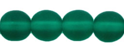 Round Beads 6mm : Matte - Emerald