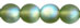 Round Beads 6mm : Matte - Olivine AB