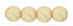 Round Beads 6mm : Luster - Opaque Champagne