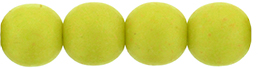 Round Beads 6mm : Pacifica - Honeydew