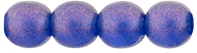 Round Beads 6mm : Cosmic Twinkle - Capri Blue