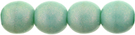 Round Beads 6mm : Cosmic Twinkle - Turquoise