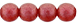 Round Beads 6mm : Cosmic Twinkle - Siam Ruby