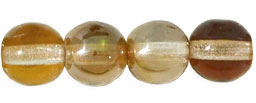 Round Beads 6mm : Crystal - Celsian