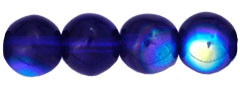 Round Beads 6mm : Cobalt AB