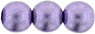 Round Beads 8mm : ColorTrends: Saturated Metallic Ballet Slipper