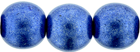 Round Beads 8mm : ColorTrends: Saturated Metallic Navy Peony