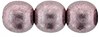 Round Beads 8mm : ColorTrends: Saturated Metallic Almost Mauve