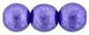 Round Beads 8mm : ColorTrends: Saturated Metallic Ultra Violet