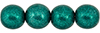 Round Beads 8mm : ColorTrends: Saturated Metallic Forest Biome
