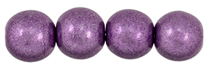 Round Beads 8mm : ColorTrends: Saturated Metallic Grapeade