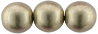 Round Beads 8mm : ColorTrends: Sueded Gold Cloud Dream
