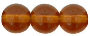 Round Beads 8mm : Dk Topaz