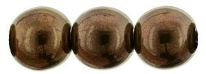 Round Beads 8mm : Dk Bronze
