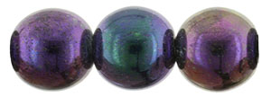 Round Beads 8mm : Iris - Purple