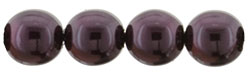 Pearl Coat - Round 8mm : Pearl - Plum