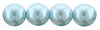 Pearl Coat - Round 8mm : Pearl - Baby Blue