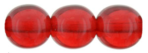 Round Beads 8mm : Siam Ruby