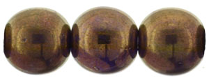 Round Beads 8mm : Patina - Tanzanite