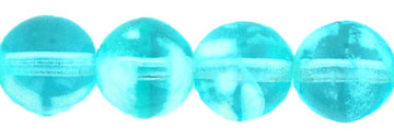 Round Beads 8mm : Glow in the Dark - Aquamarine