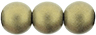 Round Beads 8mm : Sueded Gold Tanzanite