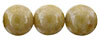 Round Beads 8mm : Opaque Luster - Picasso