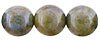 Round Beads 8mm : Luster - Opaque Green