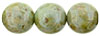 Round Beads 8mm : Ultra Luster - Opaque Green