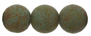 Round Beads 8mm : Turquoise - Stone Picasso