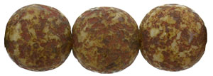 Round Beads 8mm : Glow Yellow - Stone Picasso