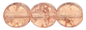 Round Crackle Beads 8mm : Rosaline