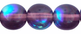 Round Beads 8mm : Amethyst AB