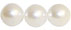 Pearl Coat - Round 10mm : Pearl - Snow