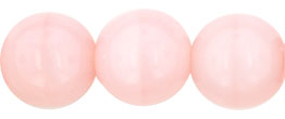 Round Beads 10mm : Milky Pink