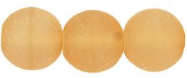 Round Beads 10mm : Matte - Lt Topaz