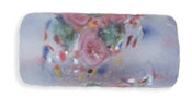Matte Flower Tubes 14/6mm : Matte - Lt Sapphire