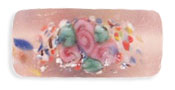 Matte Flower Tubes 14/6mm : Matte - Rosaline