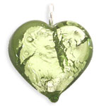 Hearts 20/16mm : Olivine