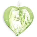 Hearts 20/16mm : Peridot