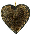 Hearts 26mm: Smoky Topaz