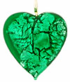 Hearts 26mm : Green Emerald
