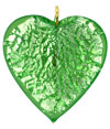 Hearts 26mm: Peridot