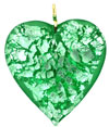 Hearts 26mm : Dk Peridot