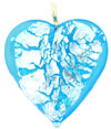 Hearts 26mm: Aquamarine