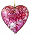 Hearts 26mm: Fuchsia
