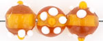 Raised Daisy Flower 6mm : Med Topaz