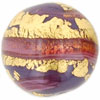 Baroque Round 12mm : Opaque Purple