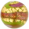 Baroque Round 12mm : Opaque Green