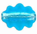 Leaves 20/18mm: Aquamarine