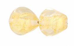 Gold Foil Nugget 14mm : Crystal